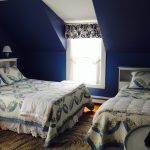 The bedroom area